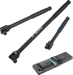 Duratech 3PCS Breaker Bar Set, 1/4", 3/8", 1/2" Drive, 180 Rotatable Black New. Price: $35.64.