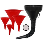 Plastic Oil Funnels For Automotive Use Set Of 5, Large Flexible Fuel W... New. Price: $16.92.