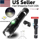 Rechargeable 990000LM Led Flashlight Tactical Police Super Bright Torch Zoomable New. Price: $11.89.