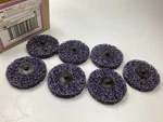 Pack 3M 07476 3" Scotch-brite Roloc Clean Strip Disc Extra Coarse New. Price: $58.45.