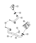 Genuine Mopar Clamp 5142994AA New. Price: $29.59.