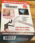 Seen Tv Curtin Bracket Bronze Steel Tap 30 Lbs. Easy Install New. Price: $12.99.