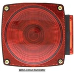 Uriah Products UL440011 4-1/2" Square Red Signal Light With License Illumination New. Price: $22.78.