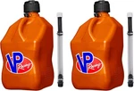 Vp Racing 5.5 Gal Motorsport Square Utility Jug Orange Deluxe Filler Hoses 2PACK New. Price: $86.30.