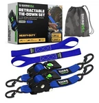 Rhino Retractable Ratchet Tie-down Straps (2-PACK) Blue Brand New. Price: $49.99.