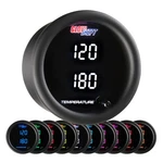 Glowshift Dual Digital Water, Oil, Trans Temp Gauge Kit W/ Sensor, 10 Color New. Price: $109.99.