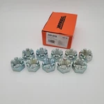 Hex Nut Castellated Thread Size Sae 1-14, Height 1-1/2 In. Universal Fit QTY-10 New. Price: $64.99.