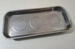 Cornwell Tools Magnetic Tray Rectangle Stainless Parts Holder 6.5" X 14" Used. Price: $49.99.
