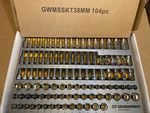 Gearwrench GSXMTS-SKT38MM 104PC 3/8 Drive Master Metric Socket Set Foam Eva Tray New. Price: $229.99.