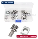 Cseao 40PCS M6-1.0X10MM 12MM 14MM 16MM Motorcycle Battery Terminal Screws Square New. Price: $13.13.