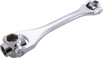 Lichamp 8-IN-1 Socket Wrench Metric 8-21MM, Flexible Dog Bone Multi Silver New. Price: $25.63.