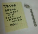 New Unbranded Nickle Plated 60 Aluminum Commercial Tire Valve Stem TR-546D. Price: $10.78.