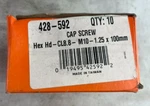 Dorman 428-592 Bolt Cap Screw-hex Head-class 8.8- M10-1.25 100MM New. Price: $19.95.