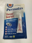 Permatex 59214 High Temperature Thread Sealant, 6 Ml Tube New. Price: $7.99.