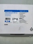 Eaton Tripp Lite 4-PORT Industrial Usb Hub U223-004-IND Open. Price: $50.00.