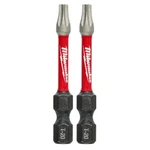 Milwaukee 48-32-4984 T20 Torx Shockwave In. Power Bit (2 Pk) New. Price: $11.99.