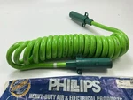Phillips Industries 30-9624 Abs Coiled Cable 15 Feet, With Quick Change Plug Qcp New. Price: $119.95.