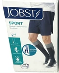 Bsn 7529002 Jobst Sock, Knee High, 20-30 Mmhg, Closed Toe, Large, (white/gray) New. Price: $24.99.
