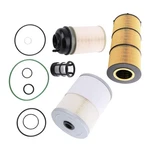 Oil Fuel Filter System For Freightliner DD13 DD15 DD16 P551005 FS19915 New. Price: $35.96.