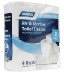 Camco Rv And Marine Toilet Tissue 2 Ply- 4 Rolls New. Price: $15.00.