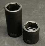 Nice! Sunex Metric 1/2" 27MM & Shallow Impact Deepwell Set Used. Price: $38.95.