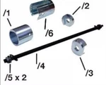 Vw Audi Oem Hydraulic Press Rear Subframe Bushing Kit T10263 New. Price: $1999.99.