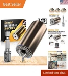 Universal Socket Wrench Multi-size Auto Adjust Tool For Men Christmas Gifts New. Price: $29.83.