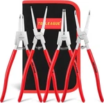Tooleague 4 Pcs Snap Ring Set, Circlip Pliers, 13 Inches, Red New. Price: $71.23.