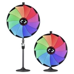 Winspin 36" Prize Wheel Tabletop Floor Stand Fortune Dual Use Spinning New. Price: $260.90.