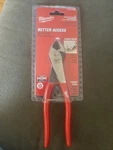 New Nip Milwaukee Tool 48-22-6528 8" Angled Head Diagonal Cutting Pliers. Price: $19.99.
