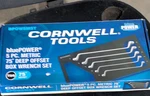 Cornwell Tools BPOW5MST Pc Metric Deep Offset Chrome Box Wrench 10-19MM New. Price: $160.00.