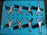 Otc Ford Rotunda Pinto Mustang Camber/caster Adjustment Wrenches #T74P-3000-A Used. Price: $49.95.
