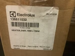 Electrolux 136611032 240V Heater 1900W/700W Electric Heating Element New. Price: $120.00.