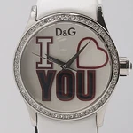 Dolce Gabbana Time Be Mine DW0148 Qz Silver Dial Ladies Watch Pre-owned. Price: $93.10.