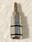 Matco Tools "adv" A15TXVA, 1/4" Socket Driven, T15 Torx Bit . Used. Price: $17.89.