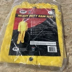 Sas Safety 6813 Heavy-duty Pvc Rain Suit, Yellow Large New. Price: $6.75.
