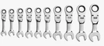 Gearwrench 10 Pc. 12 Pt. Stubby Flex Head Ratcheting Combination Set, ... New. Price: $200.84.