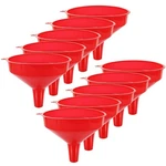 10PCS Plastic Set, 6.3 Inch Wide Mouth Red Fuel For Automotive... New. Price: $28.95.