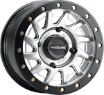 Raceline Wheels - Squad Front/rear Hyper Silver/with Black Ring 15X7. Price: $301.59.