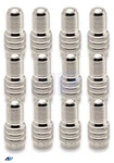 12 Pack Haltec Double Seal Inflate Through Valve Stem Caps For Trucks Rv, Semi New. Price: $22.45.