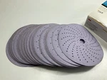 3M 30760 6" Hookit Purple Multi-hole Clean Sanding P800 Grit, 50 Discs New. Price: $44.95.