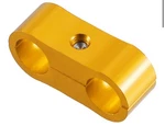 Autohaux Aluminum Alloy AN4 Car Hose Separator Clamp Pipe Connector Gold Tone New. Price: $6.65.