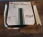 3M Corps 00521 8" Sanding Discs, 80 Grit, Green, 25 New. Price: $79.95.