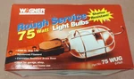 6 Bulbs Total - Wagner 75WUG Rough Service Automotive Lamp Light New. Price: $26.00.