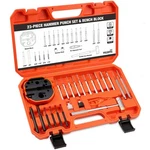 Horusdy 23-PIECE Punch Roll Pin Pieces Set, Storage Box New. Price: $42.99.