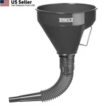 Terbold Automotive Funnel With Hose Wide Mouth Flexible Oil Grey New. Price: $18.66.