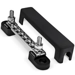 4" Ground Power Distribution Terminal Block Battery Bus Bar - Max 300V AC/48V Dc New. Price: $15.50.
