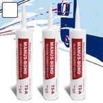 3X Manus-bond 73-A Fix/repair Sealant Sealer 300ML Silicone Rubber White New. Price: $54.06.