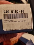 Copeland 940-0163-16 Current Relay Brand New In Box. Price: $40.00.