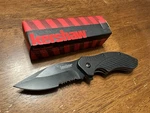 Kershaw Clash Black Serrated Pocket Knife 3" Blade Assisted Opening 1605CKTST New. Price: $29.99.